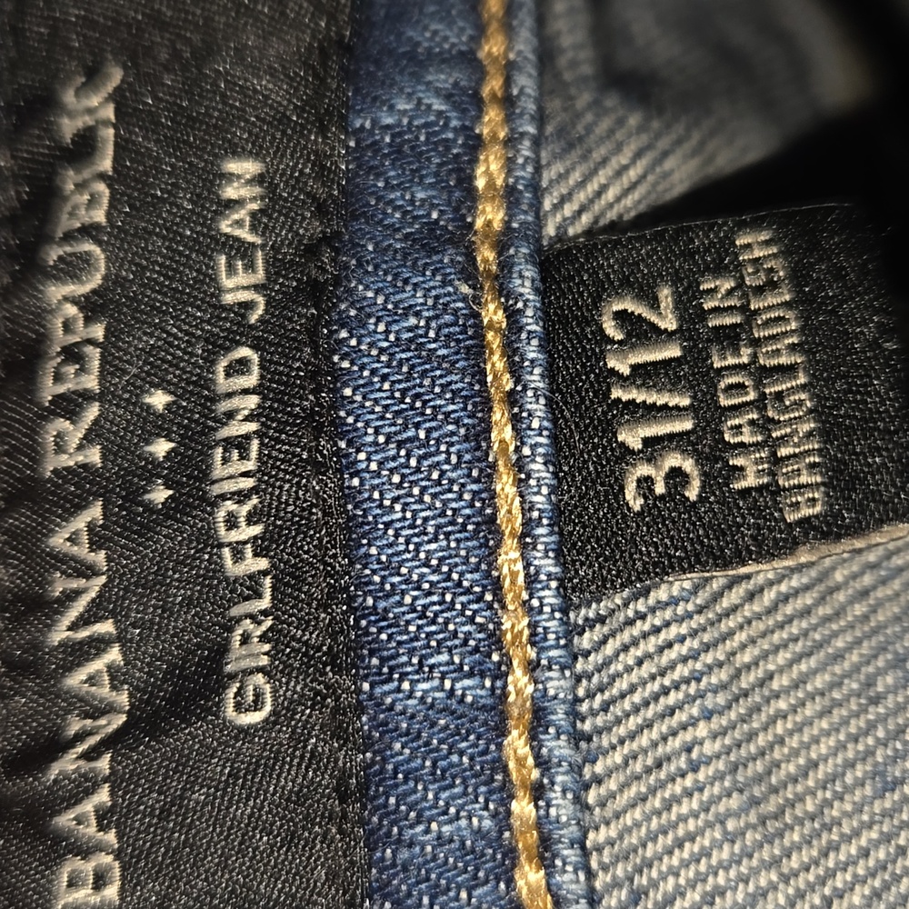 Banana Republic Sz 12/31 Girlfriend Jeans - Picture 5 of 5